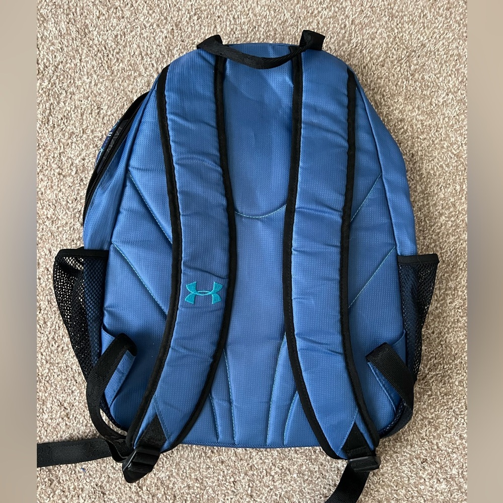 Under Armor Blue Backpack - Picture 6 of 7